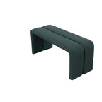 Modern Upholstered Bench Ottoman Set Including Four Benches