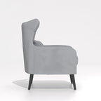 Velvet Accent Chair Comfy Oversized Reading For Living Room(Set of 2)