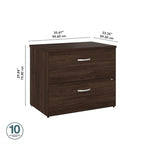 Studio C 2-drawer Lateral File Cabinet by Bush Business Furniture
