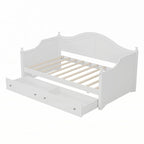 Twin Size Wood Daybed with Drawers