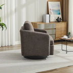 GDFStudio - Clara Chenille Swivel Accent Chair with Sleek Modern Design and Plush Cushioning - 31.5W