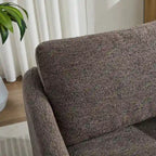 GDFStudio - Clara Chenille Swivel Accent Chair with Sleek Modern Design and Plush Cushioning - 31.5W