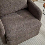 GDFStudio - Clara Chenille Swivel Accent Chair with Sleek Modern Design and Plush Cushioning - 31.5W