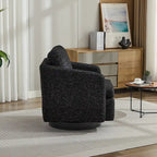 GDFStudio - Clara Chenille Swivel Accent Chair with Sleek Modern Design and Plush Cushioning - 31.5W