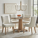 Simple Living Anneli Upholstered Dining Chairs (Set of 2)