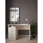 Porch & Den Skylar 4-drawer Desk
