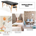Costway 84L Portable Massage Table Adjustable Facial Spa Bed Tattoo