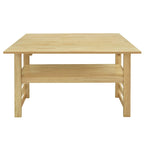 Extendable Wood Dining Table and Chairs Set Mid-Century Modern Dining Table and Chairs Set with 2 Drop Leaves and Storage Shelf