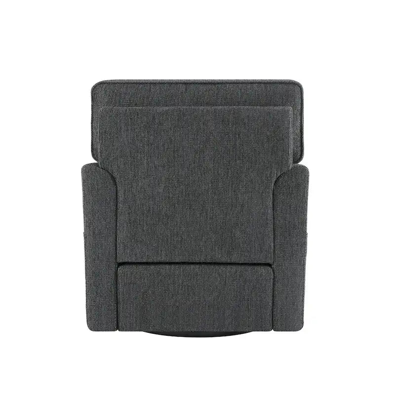 Accent Barrel Chair with Side Pockets360 Swivel Office Chair Chenille Armchair for Office