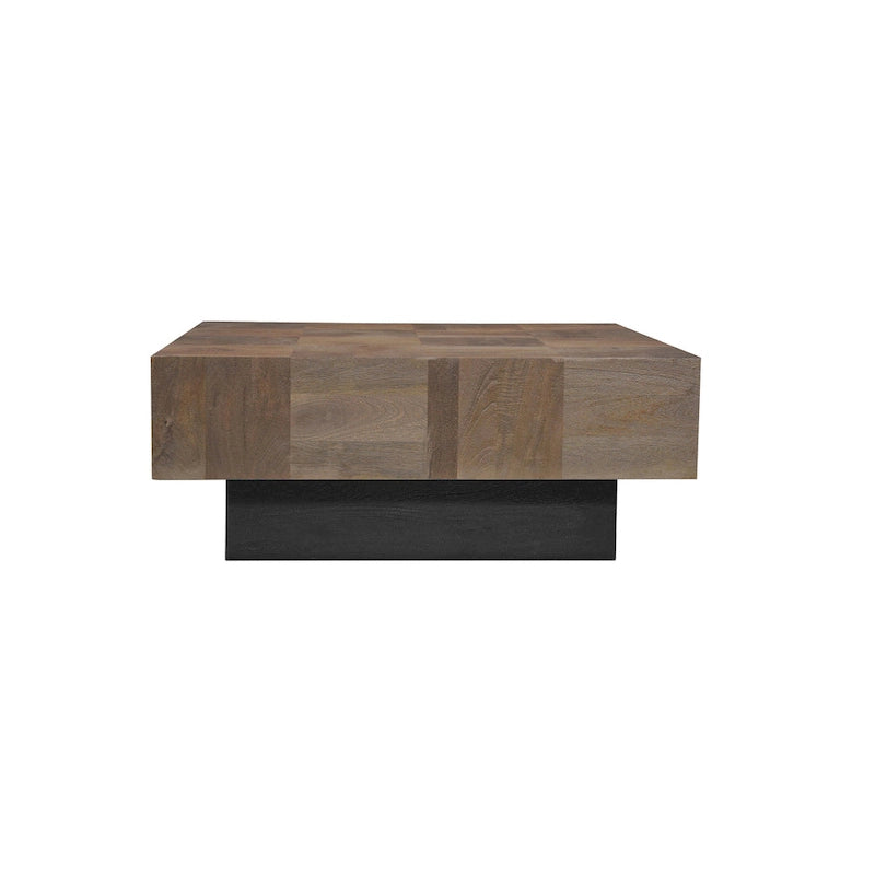 Caden 2-piece Solid Wood Living Room Table Set