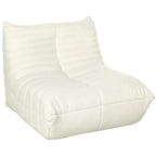 HOMCOM Bean Bag Chair for Adults, Giant Fireside Chair Lazy Sofa, Bean Bag Sofa with High Density Comfortable Foam