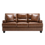 Faux Leather 2 Piece Chair and Sofa Set by Morden Fort