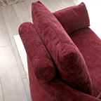 Foldable Linen Chair Bed,Floor Sleeper Sofa Bed,Circular Bed,Adjustable Futon Sofa,Folding Lazy Sofa Couch for Living Room
