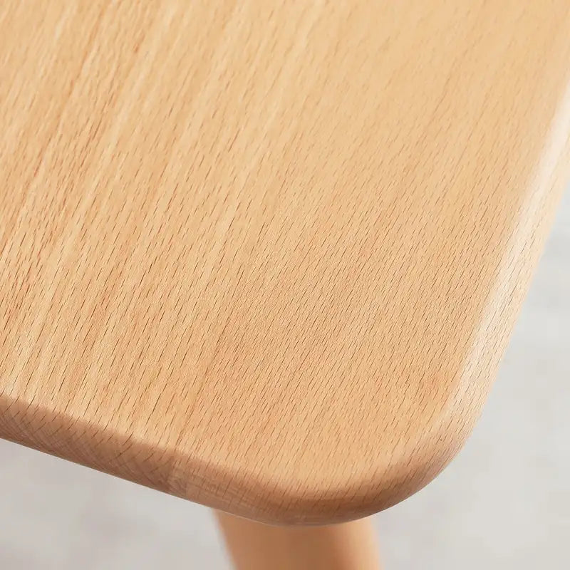 Solid Wood Computer Desk - 47 Large Size Office Desk with 2 Drawers