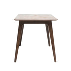 Dining Room Set of 5, Kitchen Set with Wood Frame Dining Table and 4 Upholstered Chairs for Dining Room Restaurant