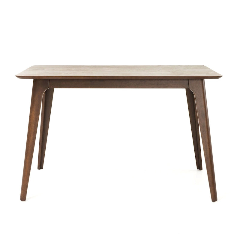 Dining Room Set of 5, Kitchen Set with Wood Frame Dining Table and 4 Upholstered Chairs for Dining Room Restaurant