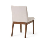 Dining Room Set of 5, Kitchen Set with Wood Frame Dining Table and 4 Upholstered Chairs for Dining Room Restaurant