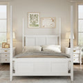 Queen Size Solid Pine Four Poster Bed with 75 Tall Four Poster Bed Frame