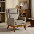 26.18 High Back Upholstered Arm Chair