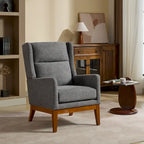 26.18 High Back Upholstered Arm Chair