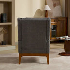 26.18 High Back Upholstered Arm Chair