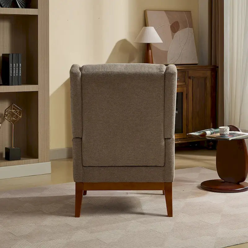 26.18 High Back Upholstered Arm Chair