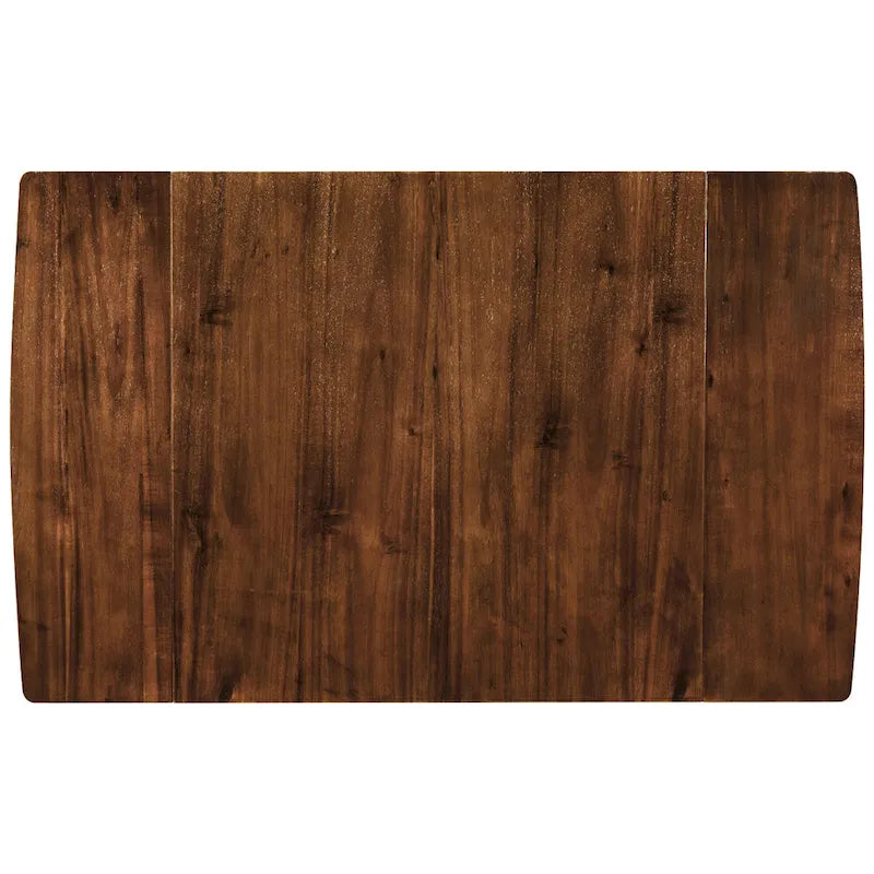 3-Piece Wooden Breakfast Nook Dining Table Set with Drop Leaf Table