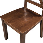 3-Piece Wooden Breakfast Nook Dining Table Set with Drop Leaf Table