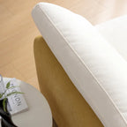 50 Oversized Chenille Upholstered Single Sofa Chair