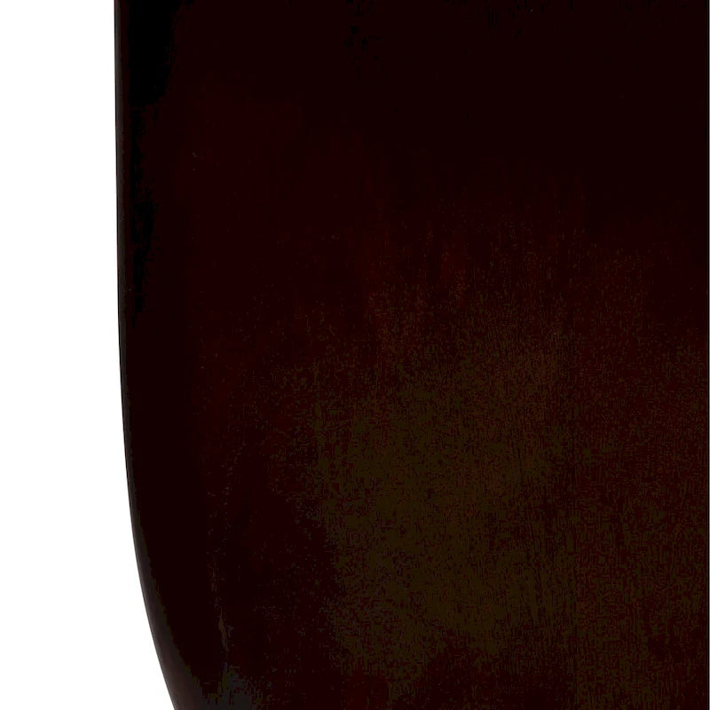 Sagebrook Home Modern Marble and Wood 16H Abstract Oval Coffee Table - 48 x 24 x 16