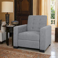 Upholstered Push-Back Recliner