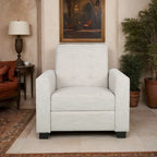 Upholstered Push-Back Recliner