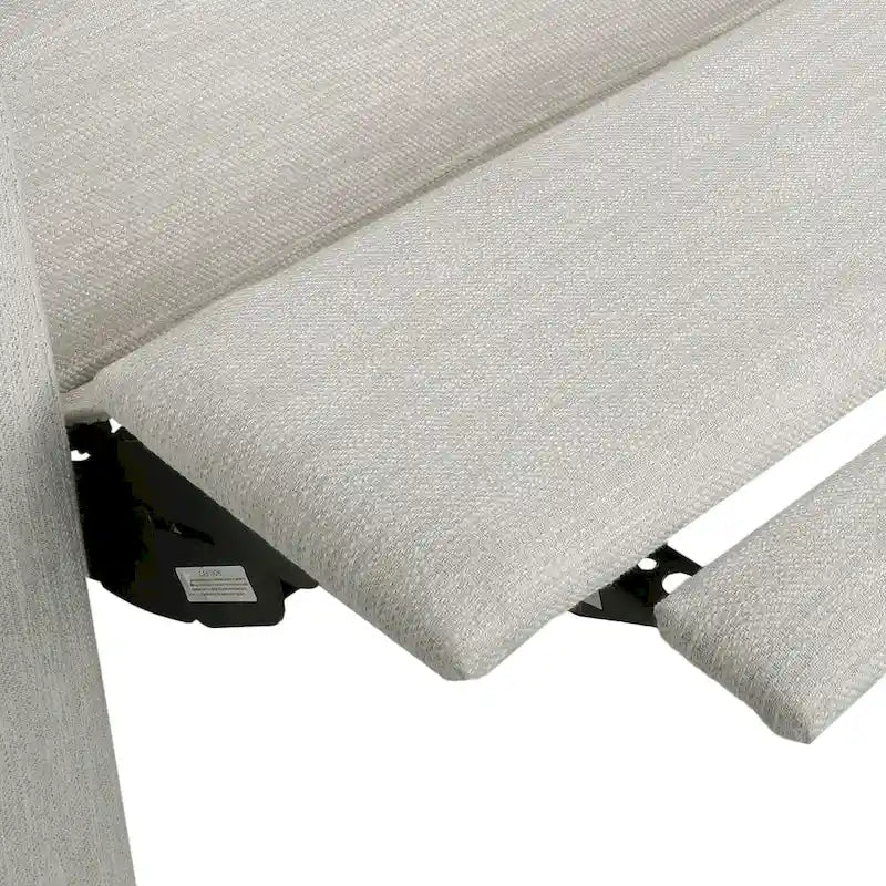 Upholstered Push-Back Recliner