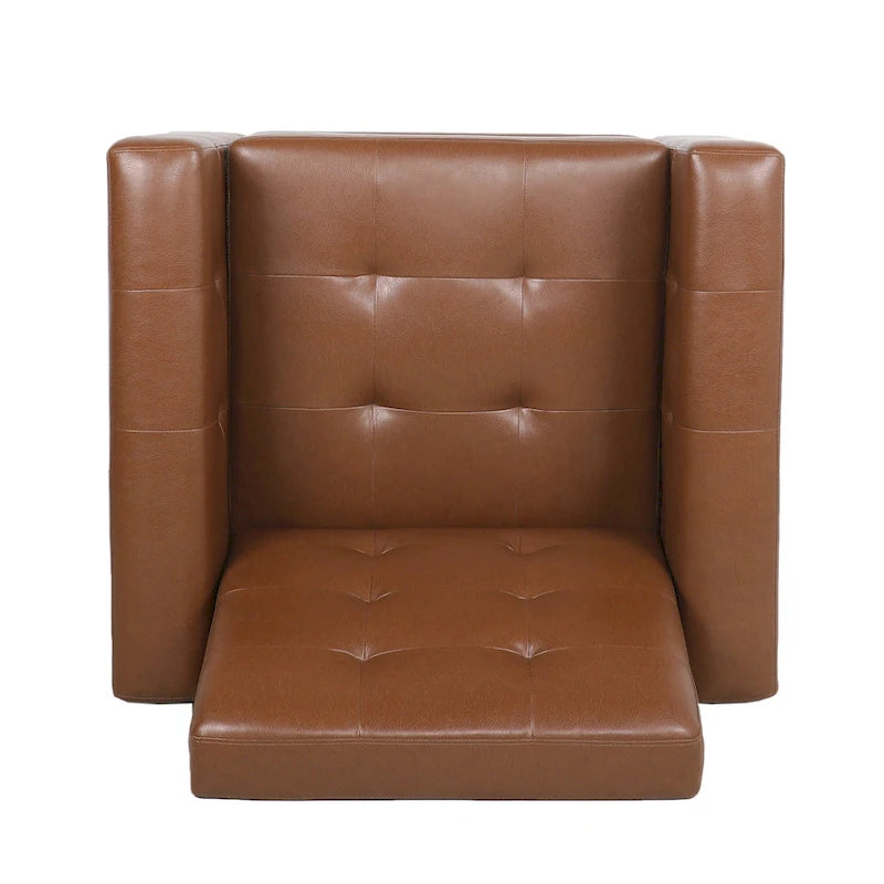 Upholstered Push-Back Recliner
