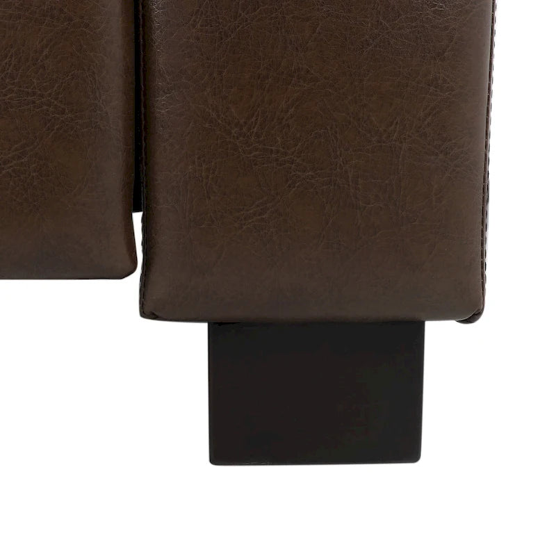 Upholstered Push-Back Recliner