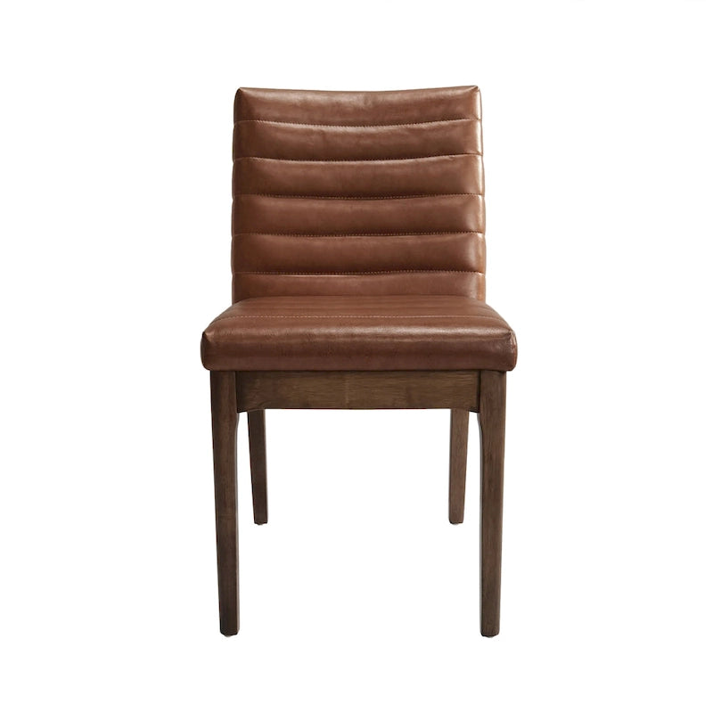 Lancer Channel Stitch Dining Chairs (Set of 2) by Christopher Knight Home