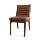 Lancer Channel Stitch Dining Chairs (Set of 2) by Christopher Knight Home