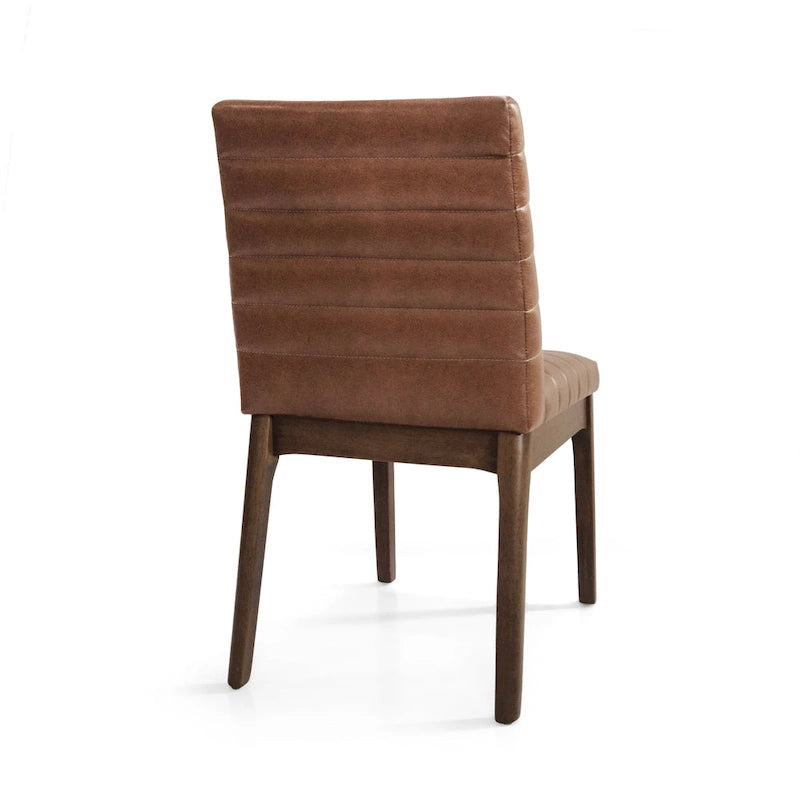Lancer Channel Stitch Dining Chairs (Set of 2) by Christopher Knight Home