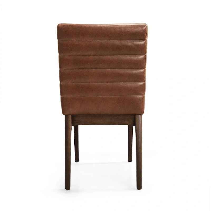 Lancer Channel Stitch Dining Chairs (Set of 2) by Christopher Knight Home