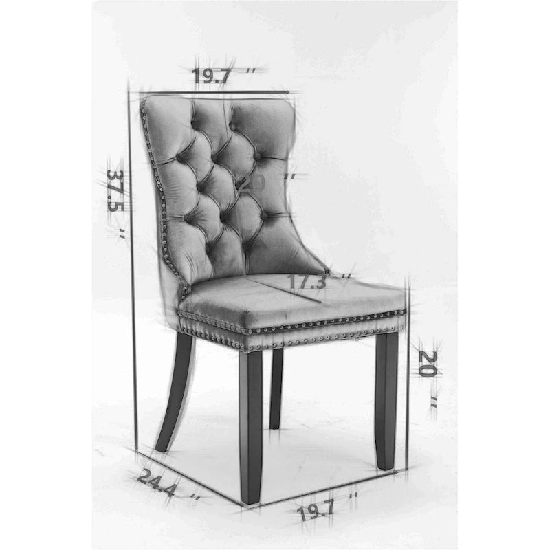 Classic Velvet Dining Chairs