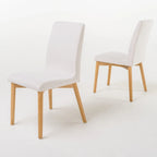 Orrin Mid-Century Fabric Dining Chair (Set of 2) by Christopher Knight Home
