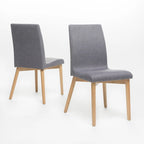 Orrin Mid-Century Fabric Dining Chair (Set of 2) by Christopher Knight Home