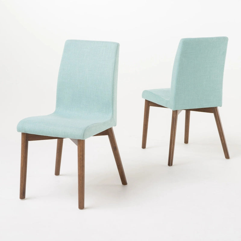 Orrin Mid-Century Fabric Dining Chair (Set of 2) by Christopher Knight Home