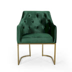 McDonough Modern Tufted Glam Accent Chair by Christopher Knight Home