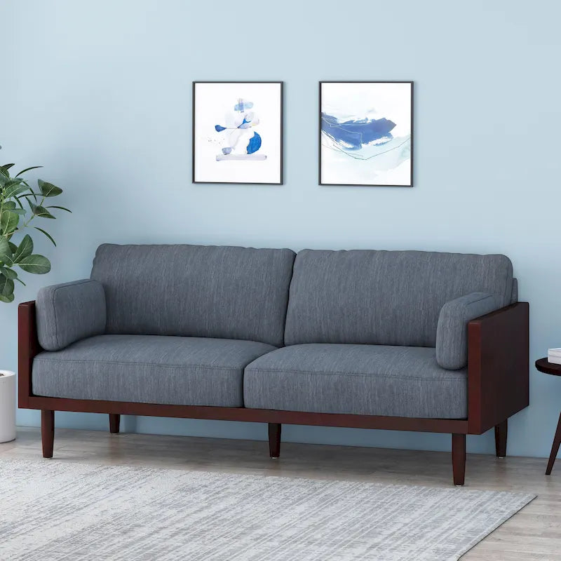 Fabric Three-Seater Sofa