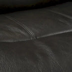 Genuine Leather Power Reclining 4-Seat Sofa For Living Room with Console, USB Port, Adjustable Headrest