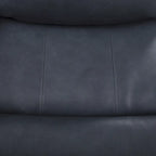 Genuine Leather Power Reclining 4-Seat Sofa For Living Room with Console, USB Port, Adjustable Headrest
