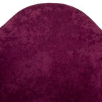 Wilson Contemporary Modern Velvet Rocker Chair - Nursery Rocking Accent Chair for Home Living Room Bedroom Patio