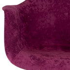 Wilson Contemporary Modern Velvet Rocker Chair - Nursery Rocking Accent Chair for Home Living Room Bedroom Patio