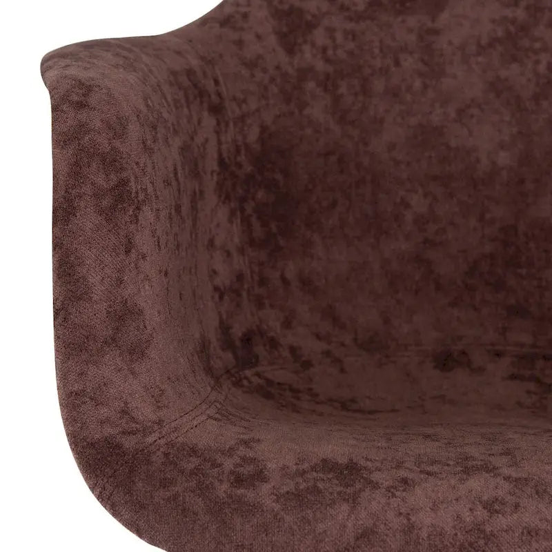 Wilson Contemporary Modern Velvet Rocker Chair - Nursery Rocking Accent Chair for Home Living Room Bedroom Patio